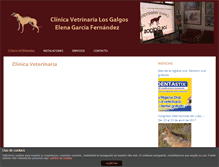 Tablet Screenshot of clinicaveterinarialosgalgos.com